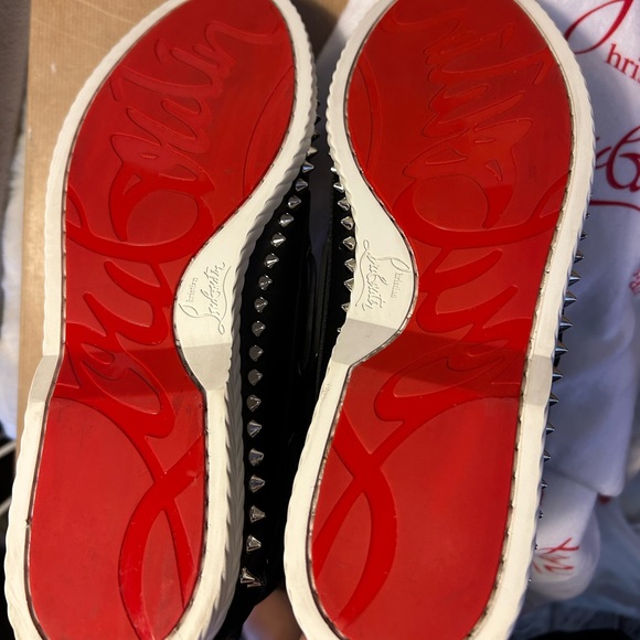 Christian Louboutin High top spiked shoes men’s size 41.5 - Picture 5 of 7